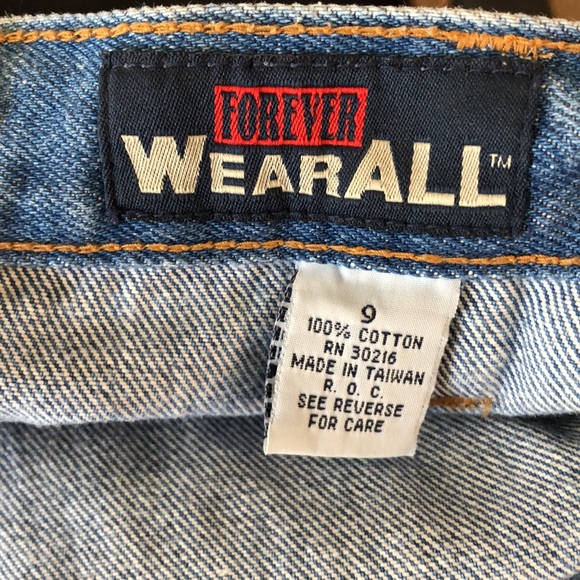 Forever WearAll Denim Skirt, Size 9. Excellent condition! - Picture 5 of 6